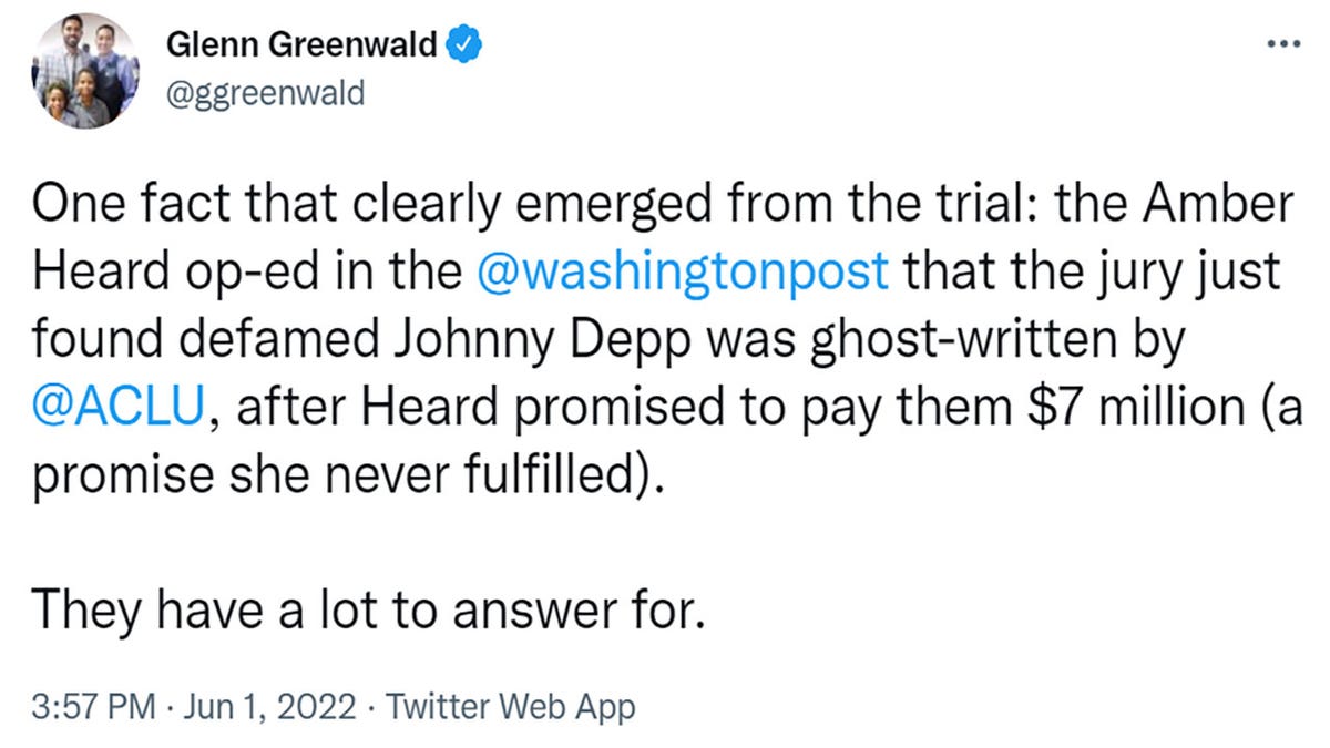 Glenn Greenwal Depp-Heard trial