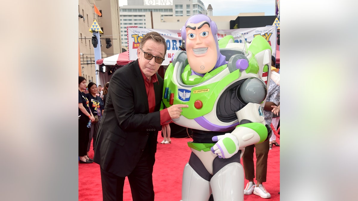 Tim Allen at premiere of 'Toy Story 4' in 2019