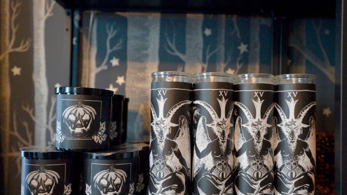 Candles at the Satanic Temple