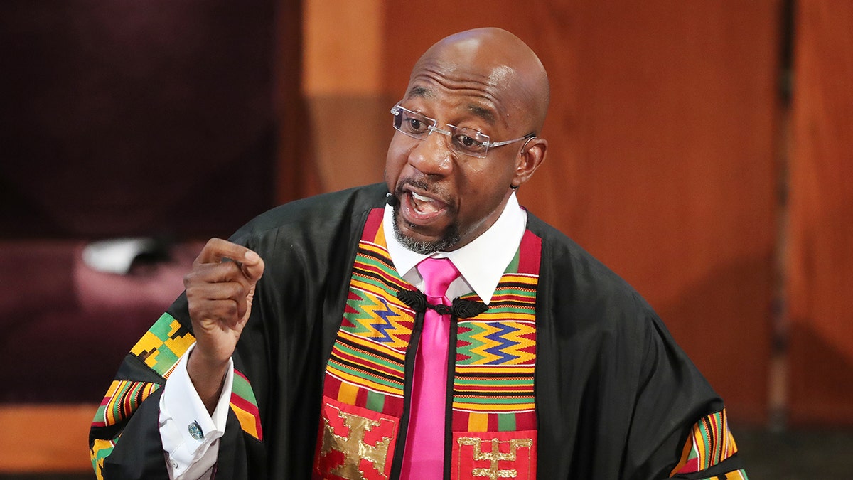 Rev. Raphael Warnock at Rayshard Brooks funderal