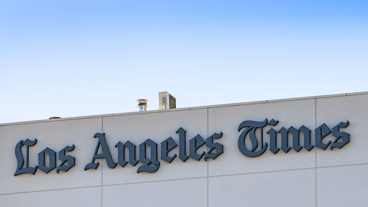 LA Times sign