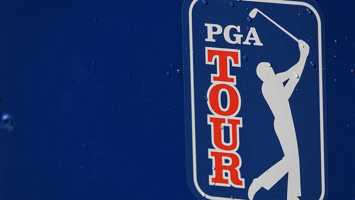 PGA Tour logo at the Farmers Insurance Open