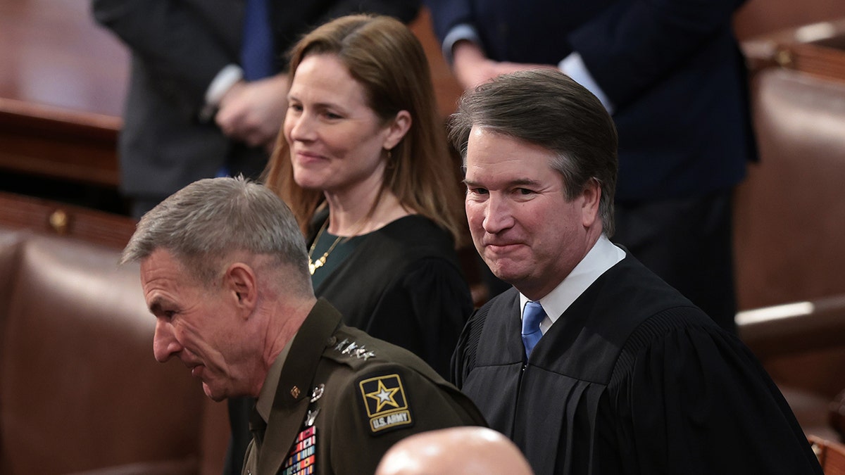 Supreme Court Justice Kavanaugh on Capitol Hill