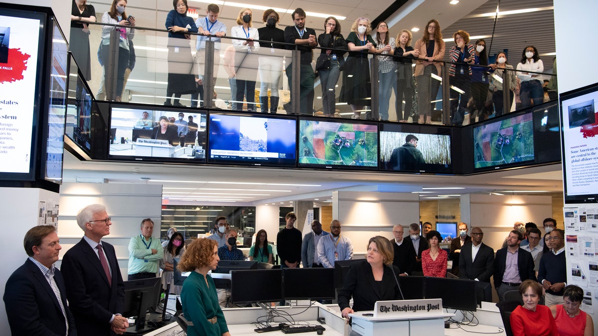 Washington Post newsroom