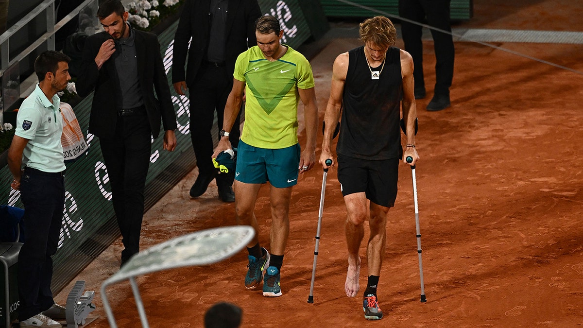 French Open 2022 Nadal and Zverev