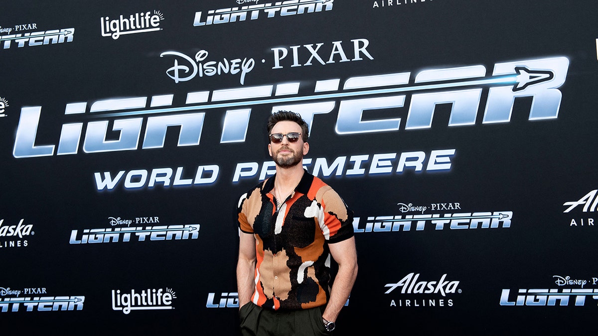 Chris Evans Disney/Pixar premiere of 'Lightyear'