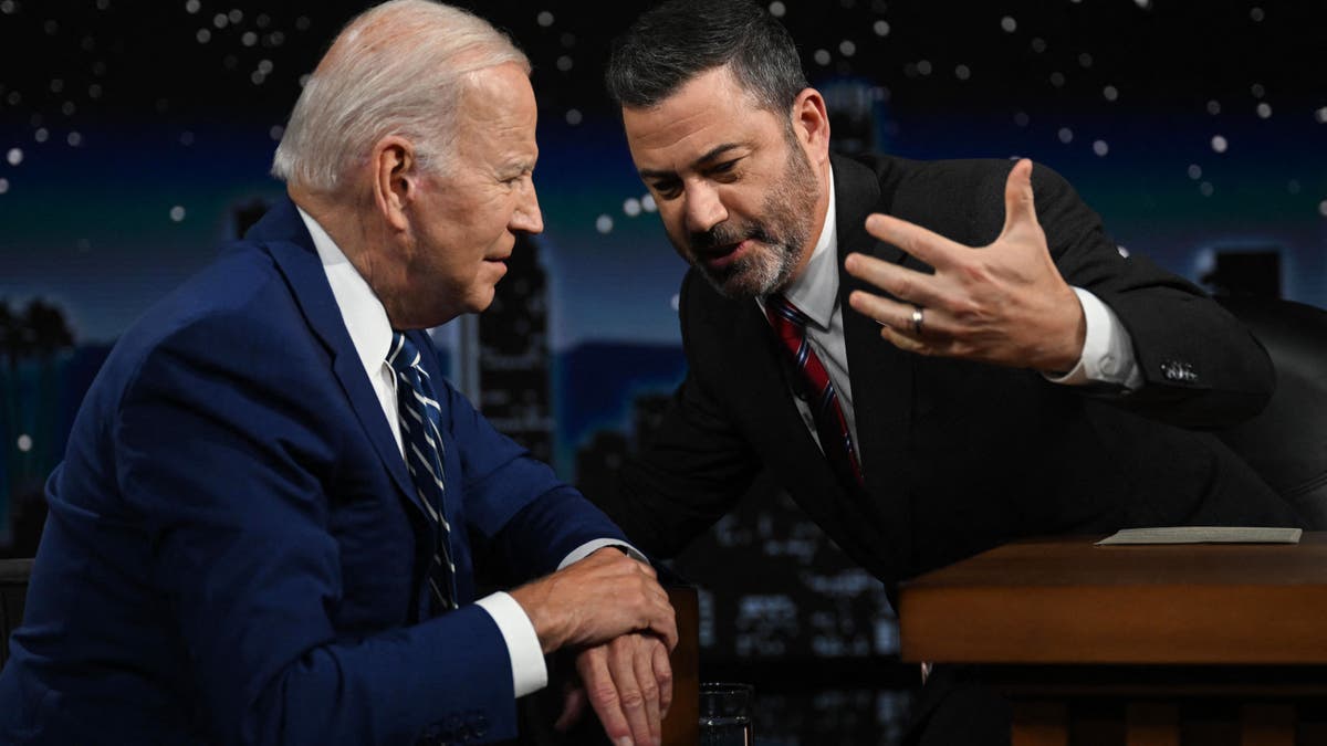 Biden appears on Jimmy Kimmel Live