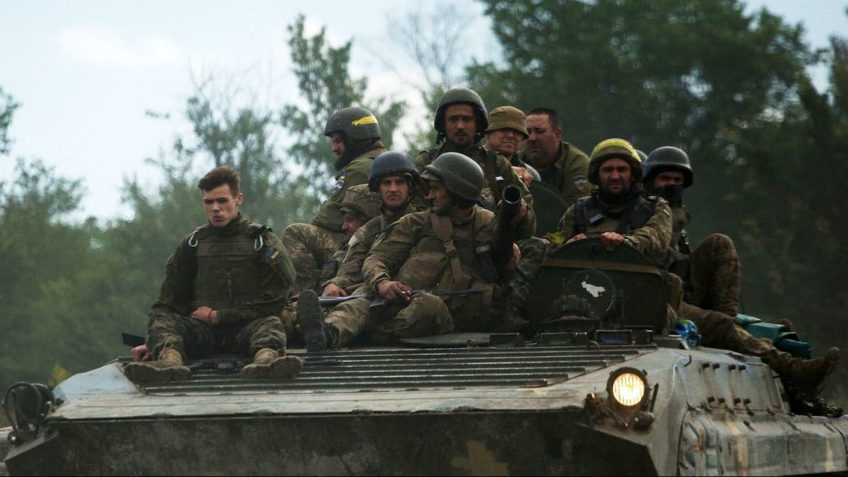 Ukrainian soldiers