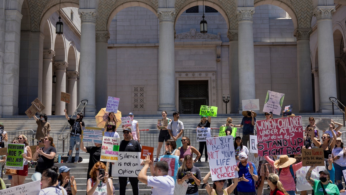 Supreme Court abortion Roe Wade protesters