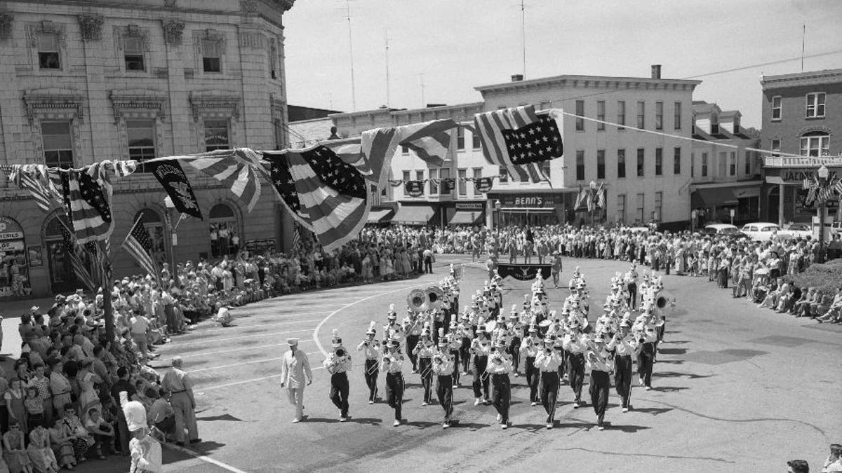 4th of July parade in 1950