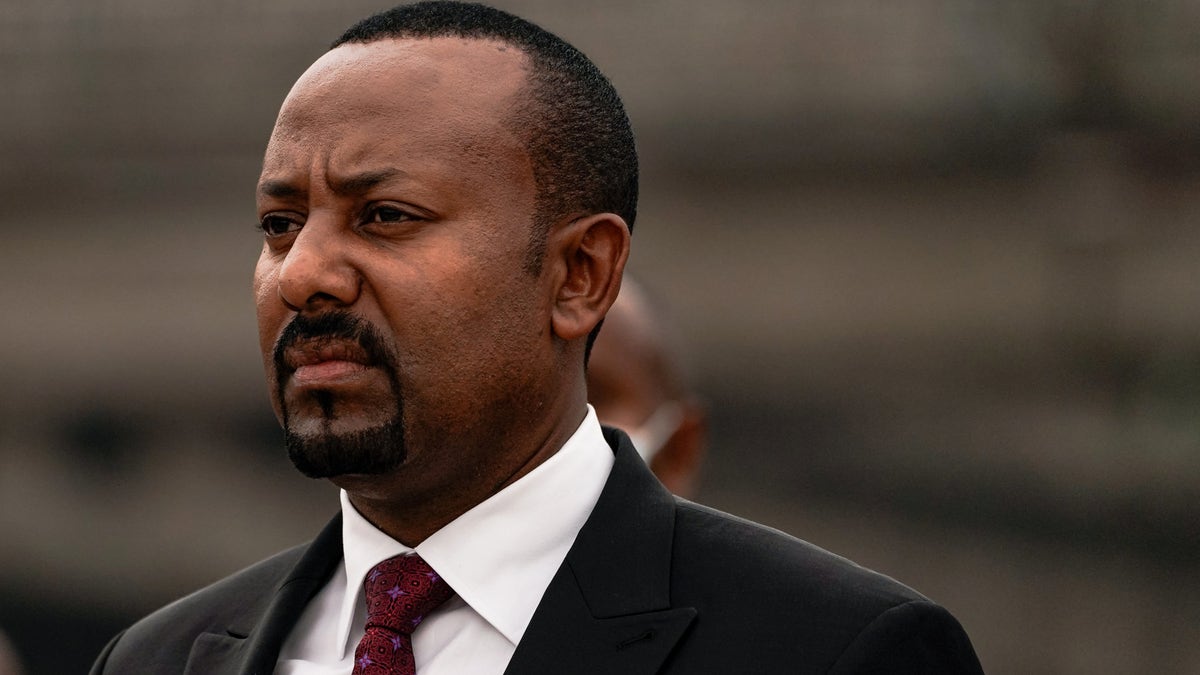 Ethiopia Prime Minister Abiy Ahmed in a suit