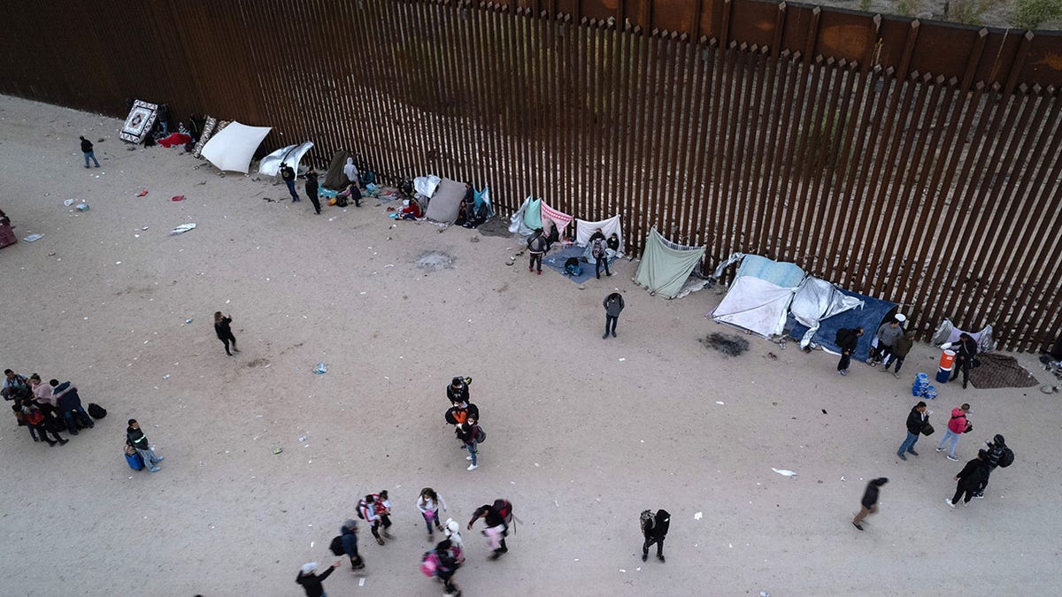 U.S. Border Patrol Takes Immigrants Into Custody At Arizona-Mexico Border