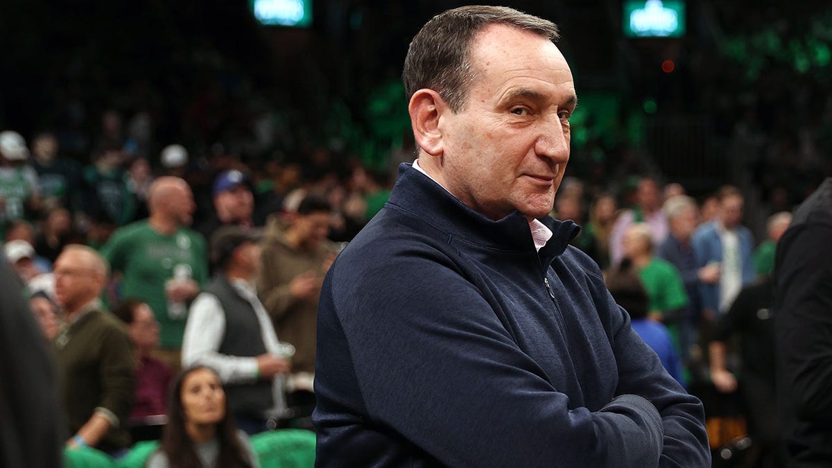 Mike Krzyzewski Celtics vs Nets NBA Playoffs