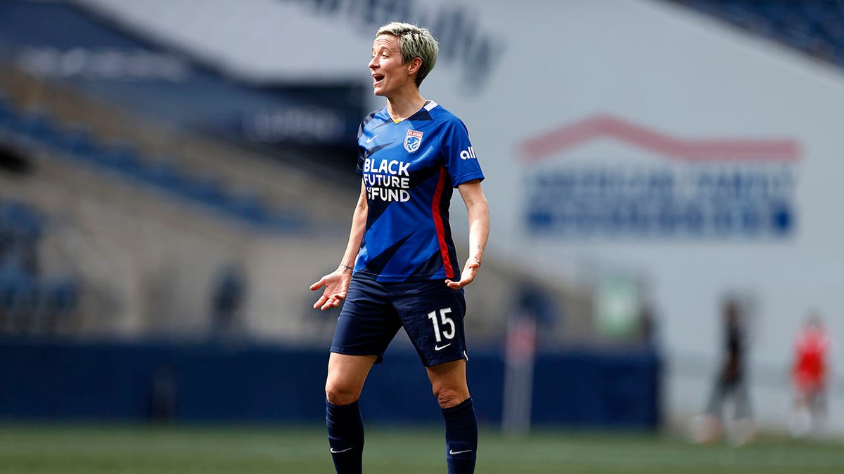 Megan Rapinoe OL Reign vs Washington Spirit