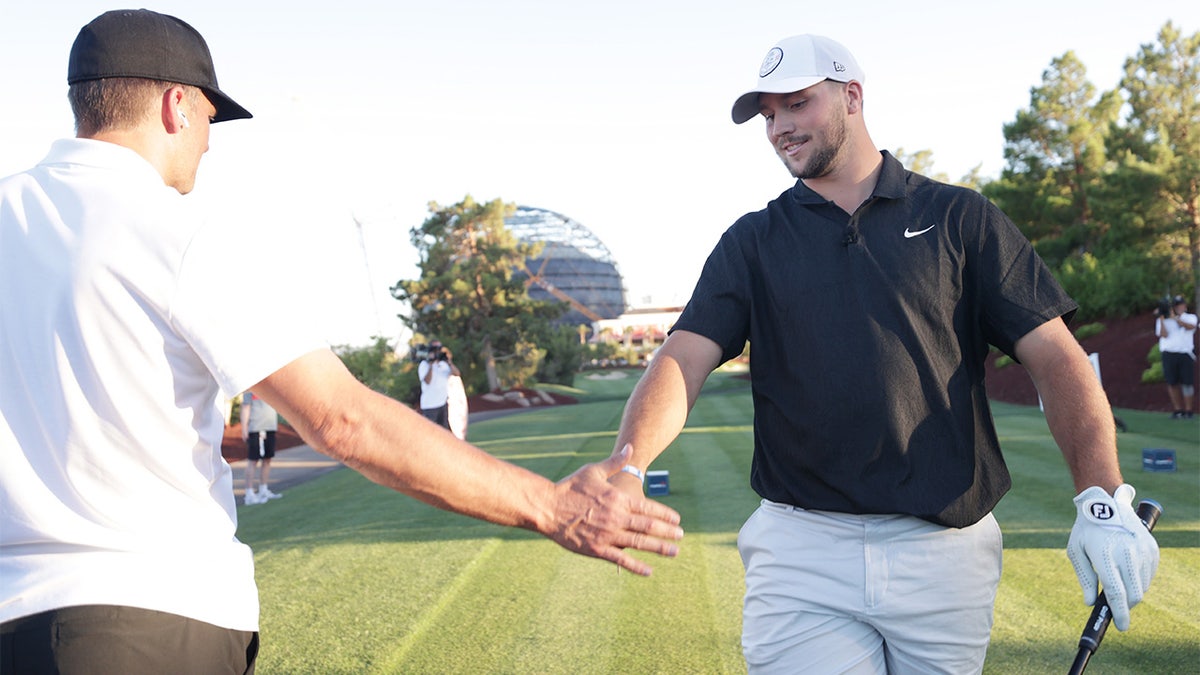 Tom Brady Josh Allen The Match