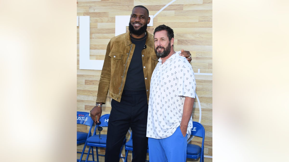 Lebron James, Adam Sandler