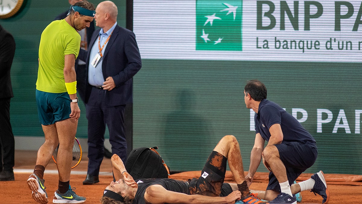 French Open 2022 Zverev injury