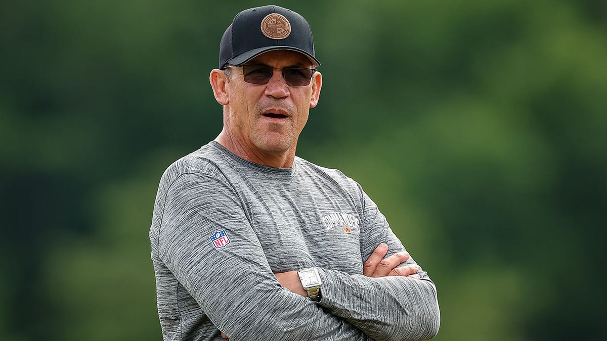 Ron Rivera Washington Commanders Off-Season Workout