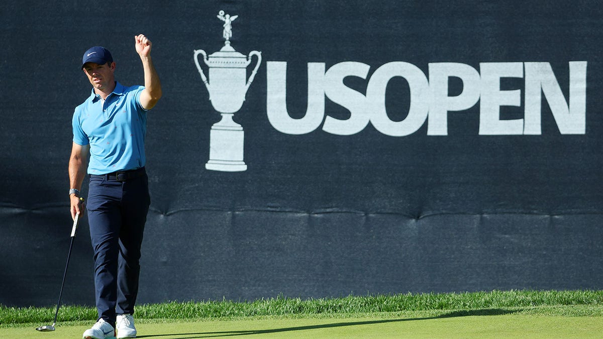 Rory McIlroy at the US Open