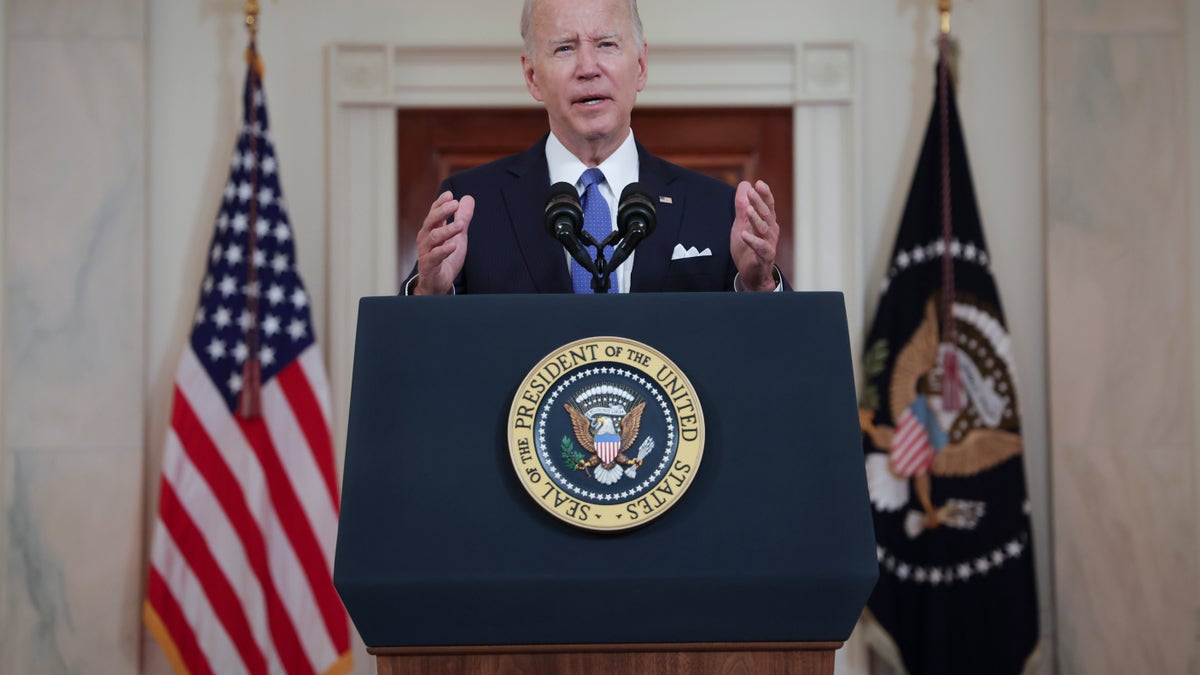 Biden speaks about Roe v. Wade reversal