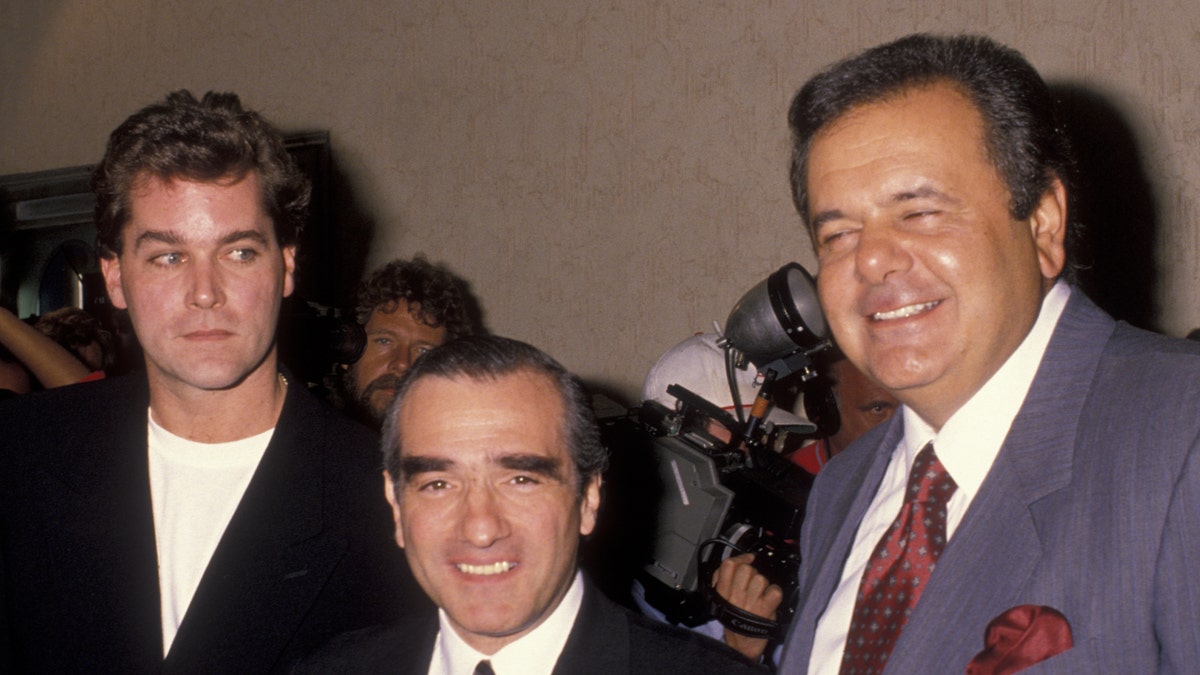 Ray Liotta, Martin Scorcese and Paul Sorvino