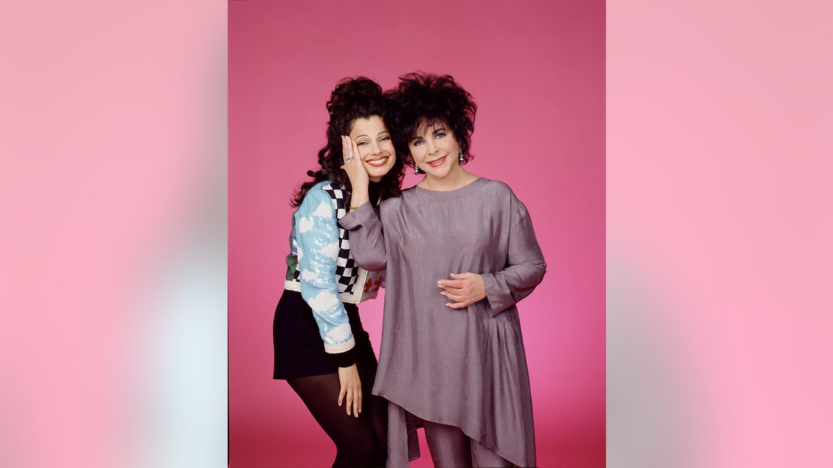 Fran Drescher Elizabeth Taylor