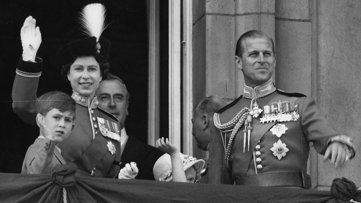 Prince Charles Trooping the Colour