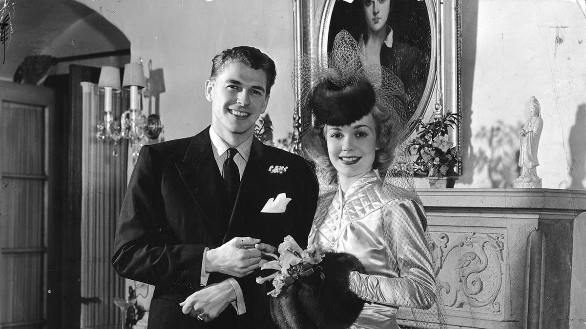 Ronald Reagan wedding Jane Wyman