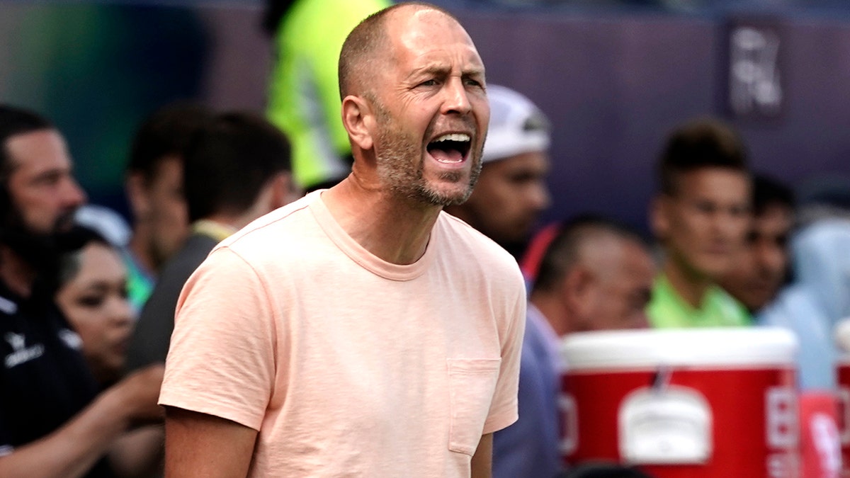 Gregg Berhalter coaches USMNT