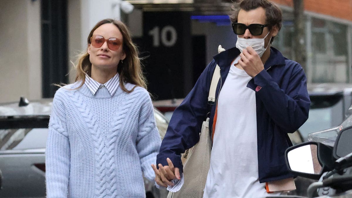 Harry Styles and Olivia Wilde in London