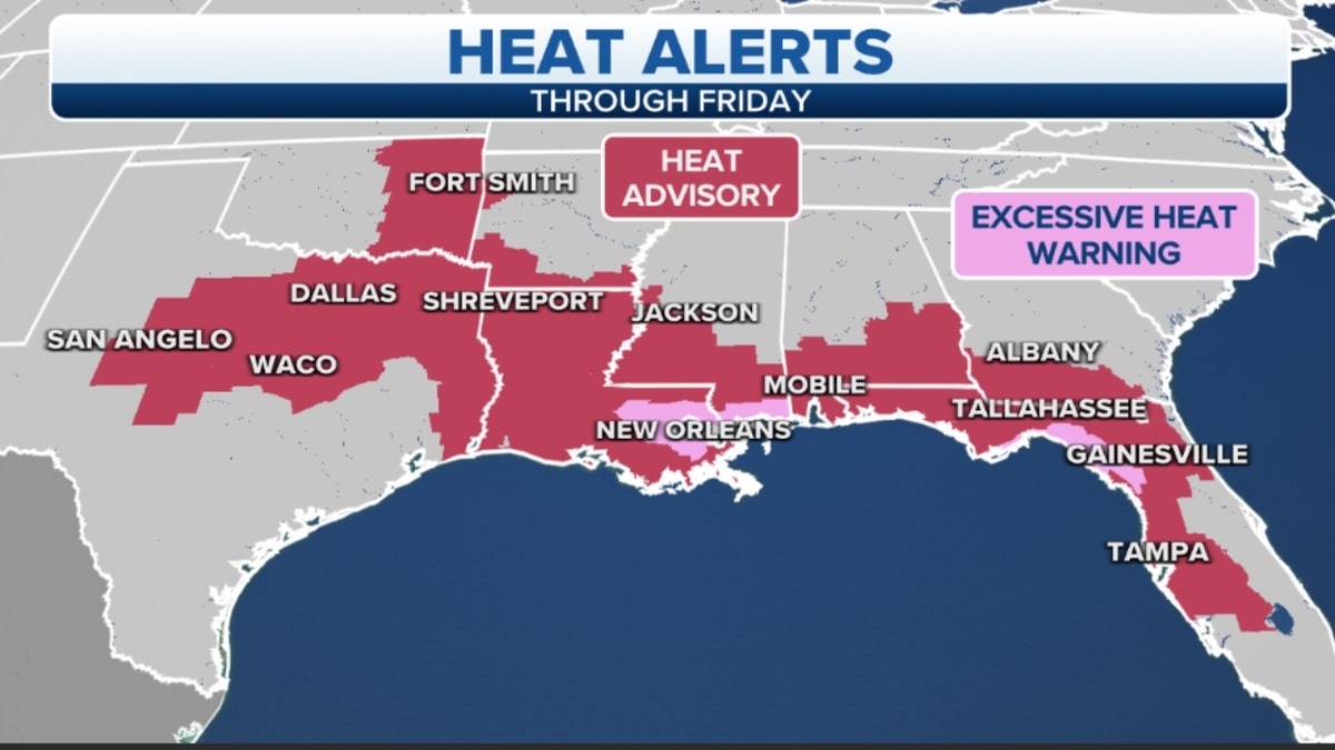 Heat advisories