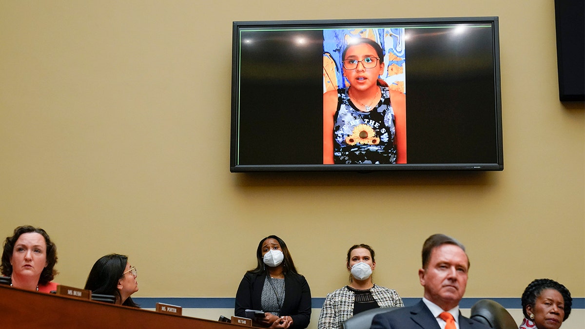 Miah Cerrillo, who survived the Robb Elementary School shooting in Uvalde, Texas, testifies on Capitol Hill