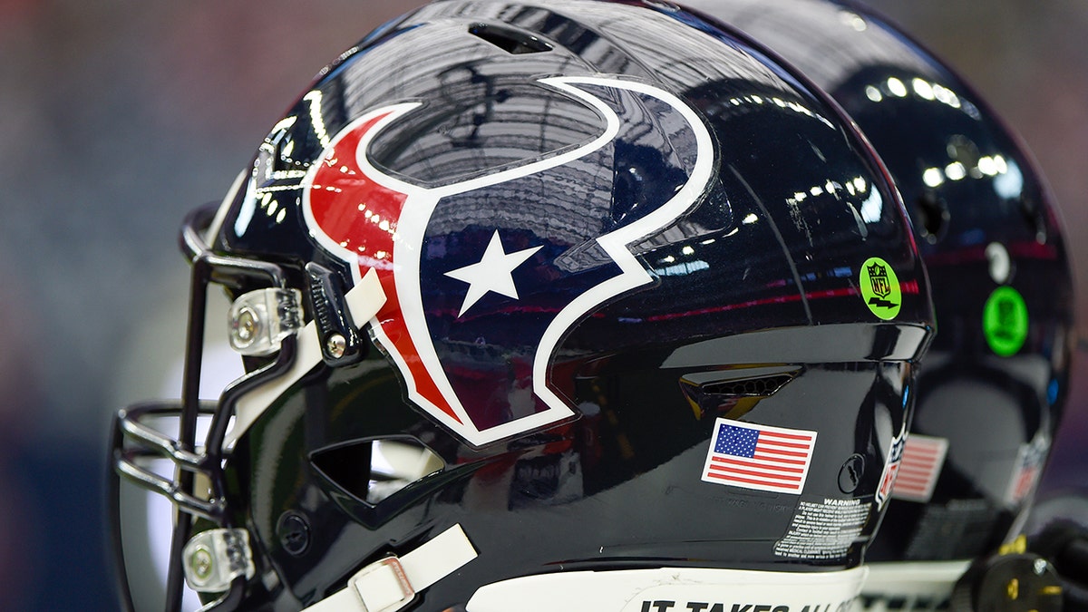 A Texans helmet in 2021