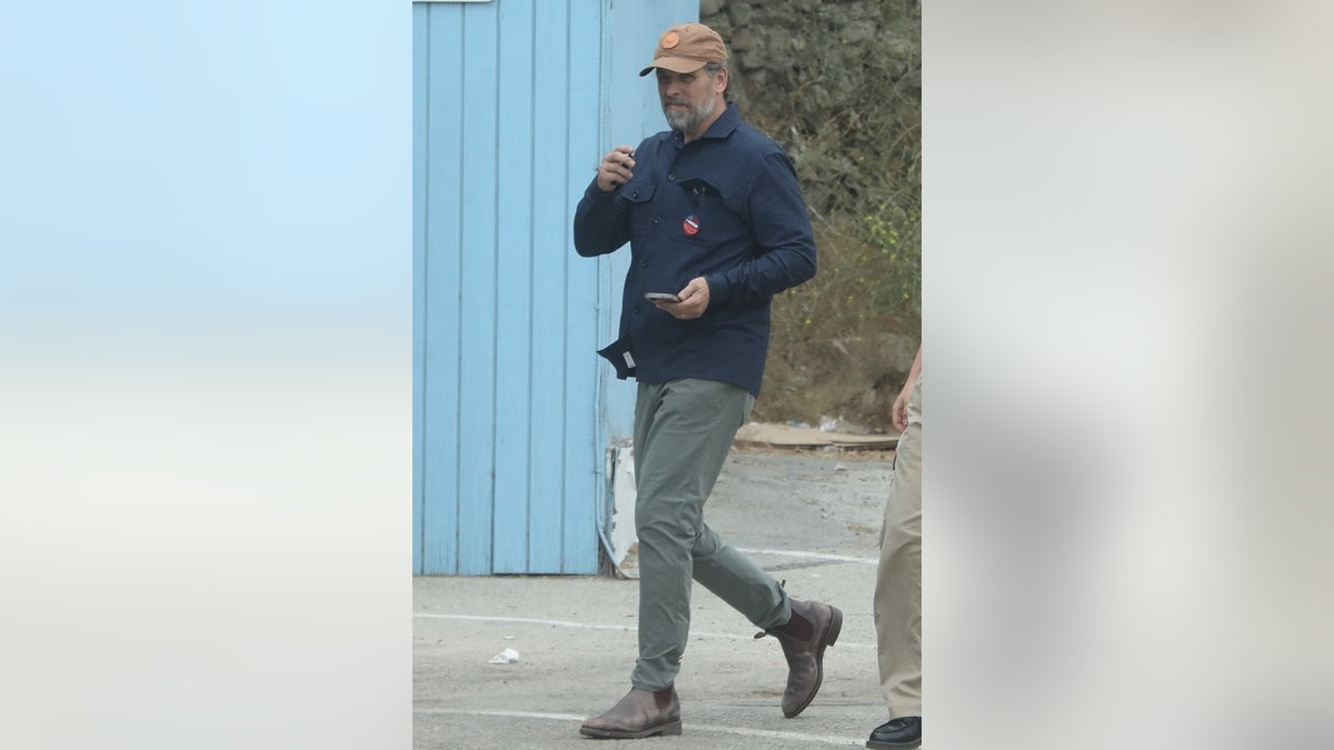 Hunter Biden goes to lunch in Malibu, California