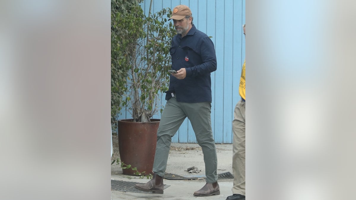 Hunter Biden goes to lunch in Malibu, California