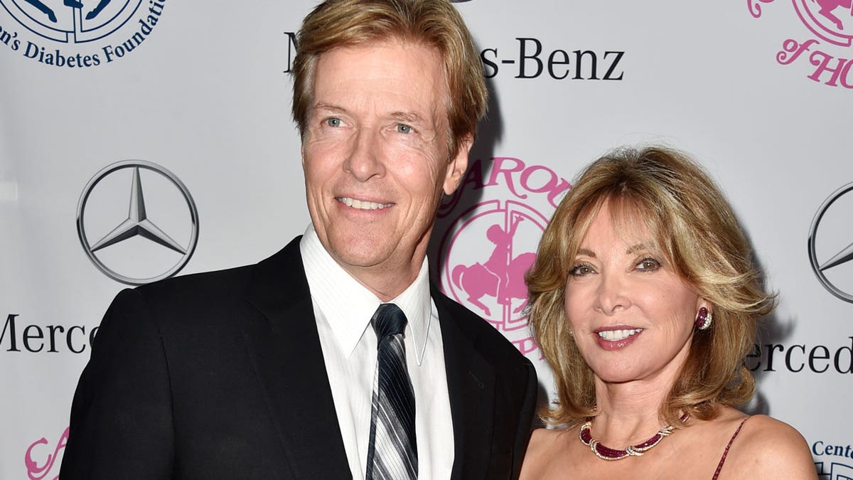 Jack Wagner and Kristina Wagner on the red carpet