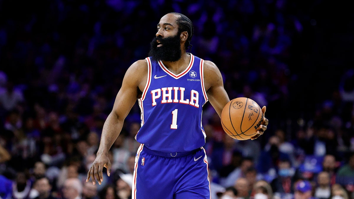 James Harden in the 2022 NBA playoffs