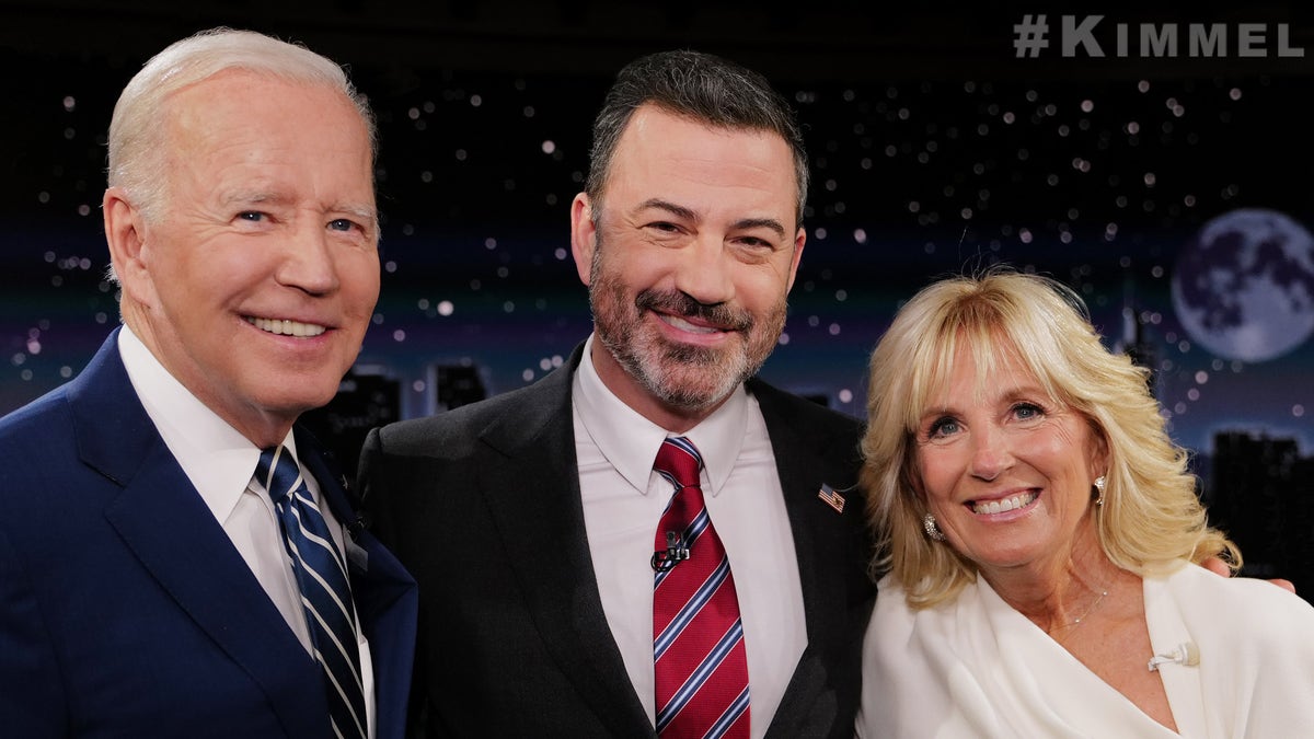 Joe Biden Jill Biden Jimmy Kimmel