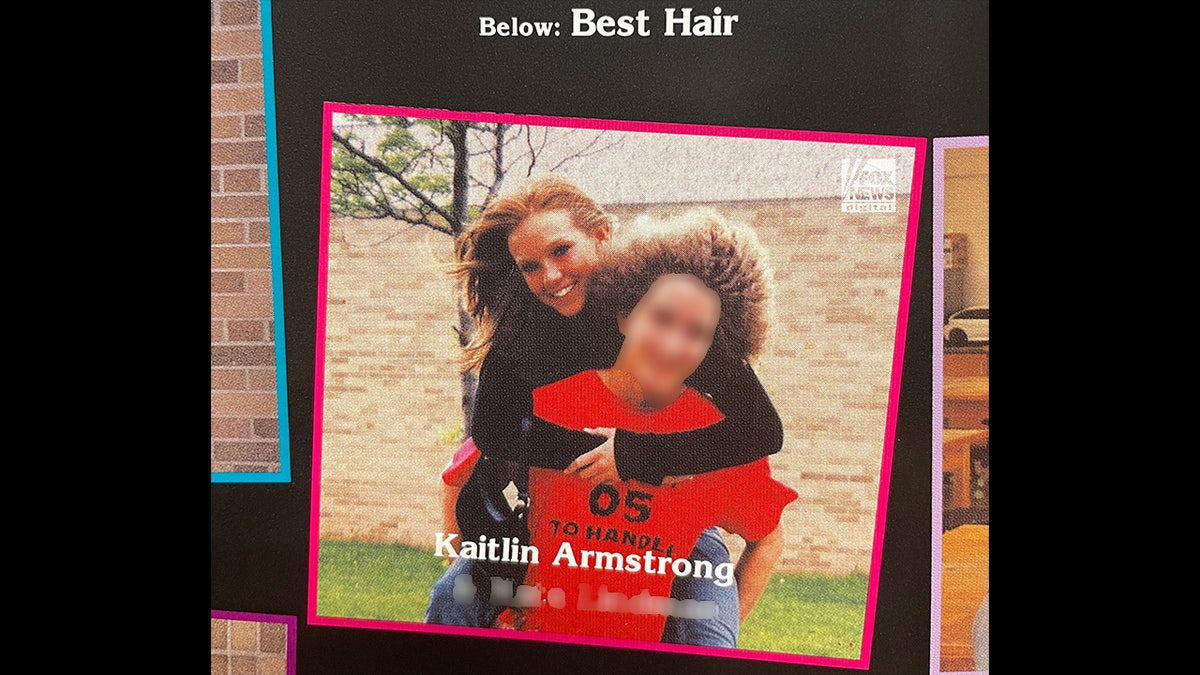 Kaitlin Armstrong was lauded for having the "Best Hair" out of her senior class