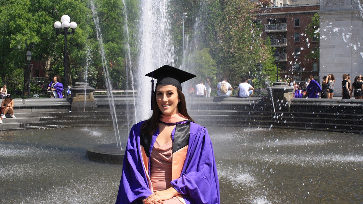 Kassandra Jones in graduation attire