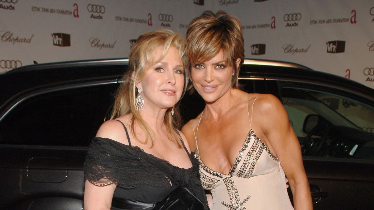 Kathy Hilton and Lisa Rinna during a charity event.