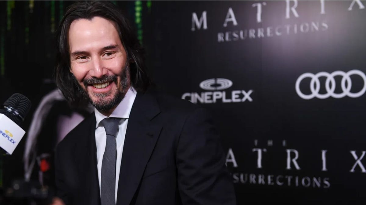 Keanu Reeves "The Matrix Resurrections"