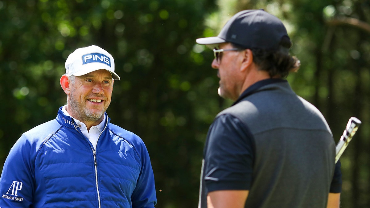 Lee Westwood and Phil Mickelson