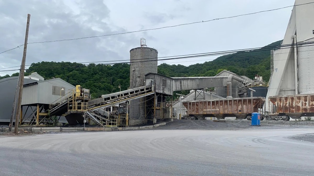 Giles County Virginia Lhoist Chemical Lime Plant