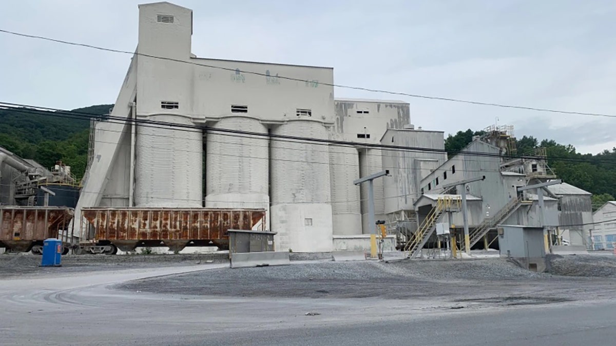 Giles County Virginia Lhoist Chemical Lime Plant