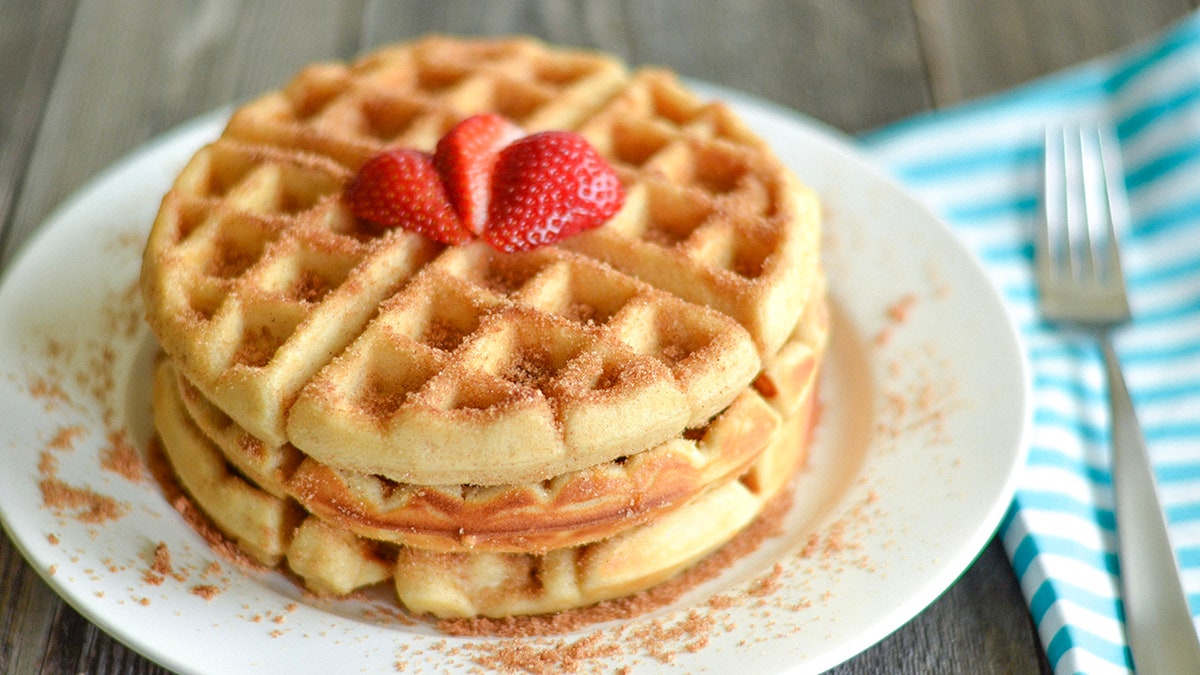 Churro waffles