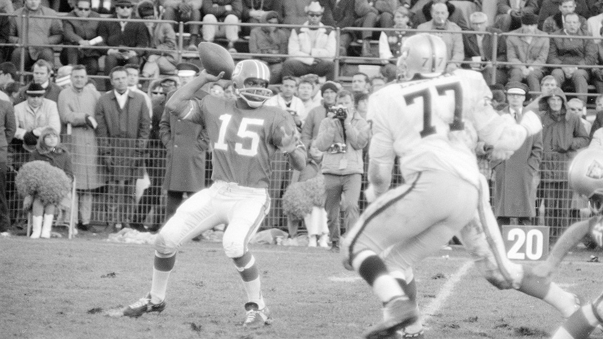 Marlin Briscoe for the Broncos in 1968