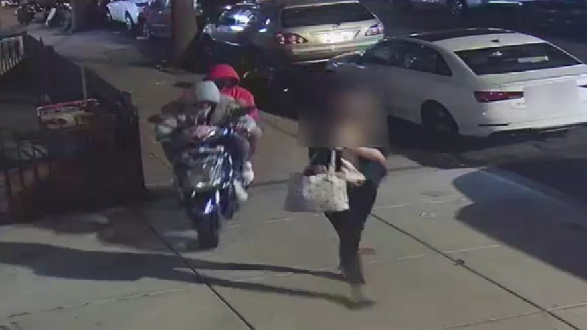 New York City moped robbery Brooklyn