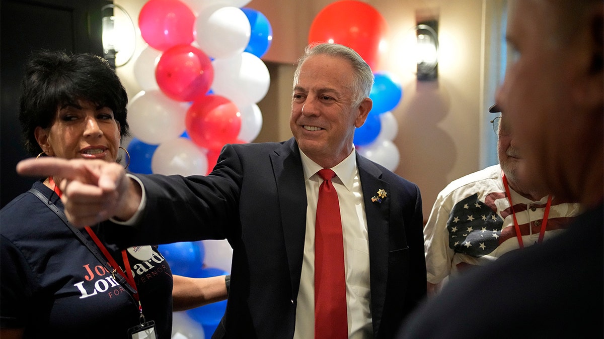 Joe Lombardo, Republican candidate for governor in Nevada, smiles on election night