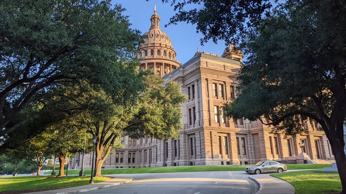 Texas State Capitol building in Austin.